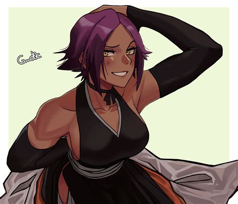 yoruichi futanari|Rule 34 / yoruichi futa.